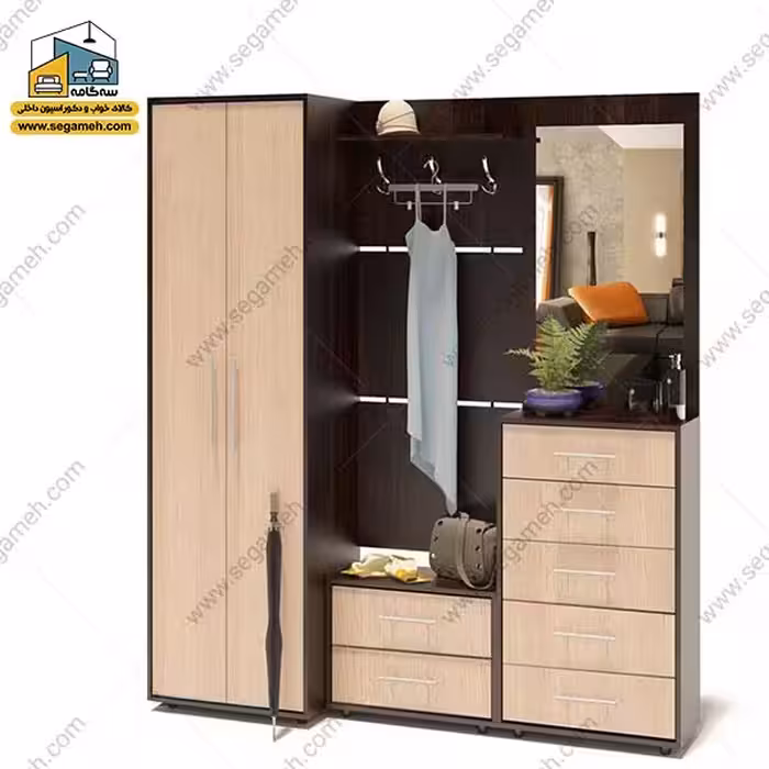 کمد لباس کد COP67 - فروشگاه سه گامه