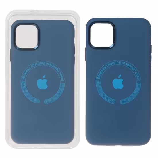 قاب گوشی سیلیکونی اورجینال Magsafe لنز متال برای iPhone 11 Pro Max