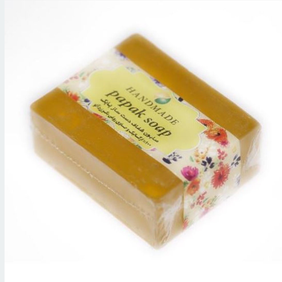 صابون زردآلو ارگانیک گلیسیرینه فدک (دارونامه-ضدالتهاب)