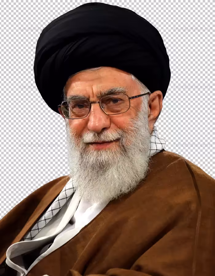 عکس رهبری دوربری شده با کیفیت شماره 02 - گرافیک با طعم تربچه