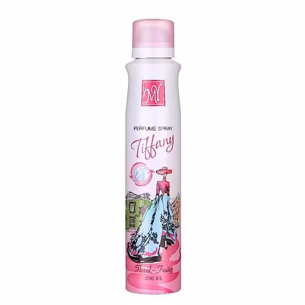 اسپری خوشبو کننده بدن زنانه مای مدل تیفانی حجم 200 میلی لیتر