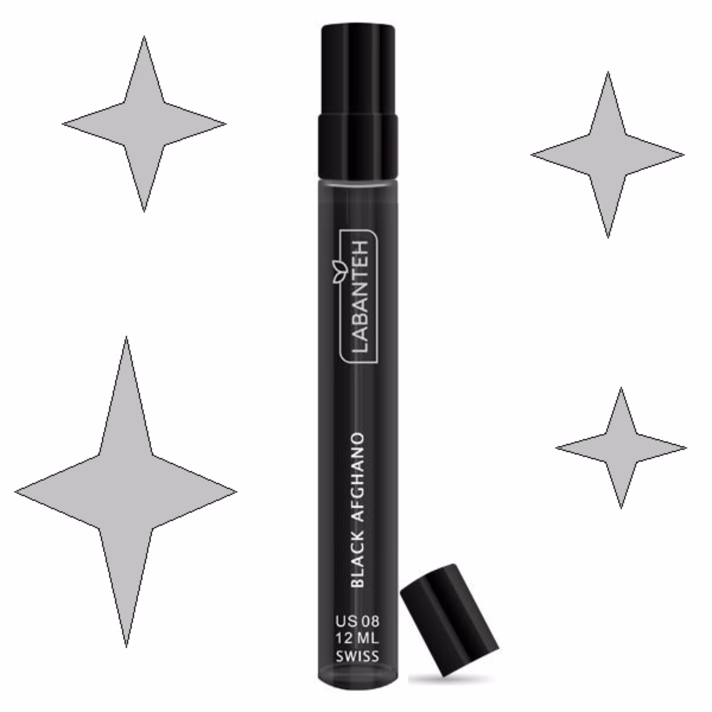 عطر جیبی  مدل Black Afgano   حجم 12 میلی لیتر