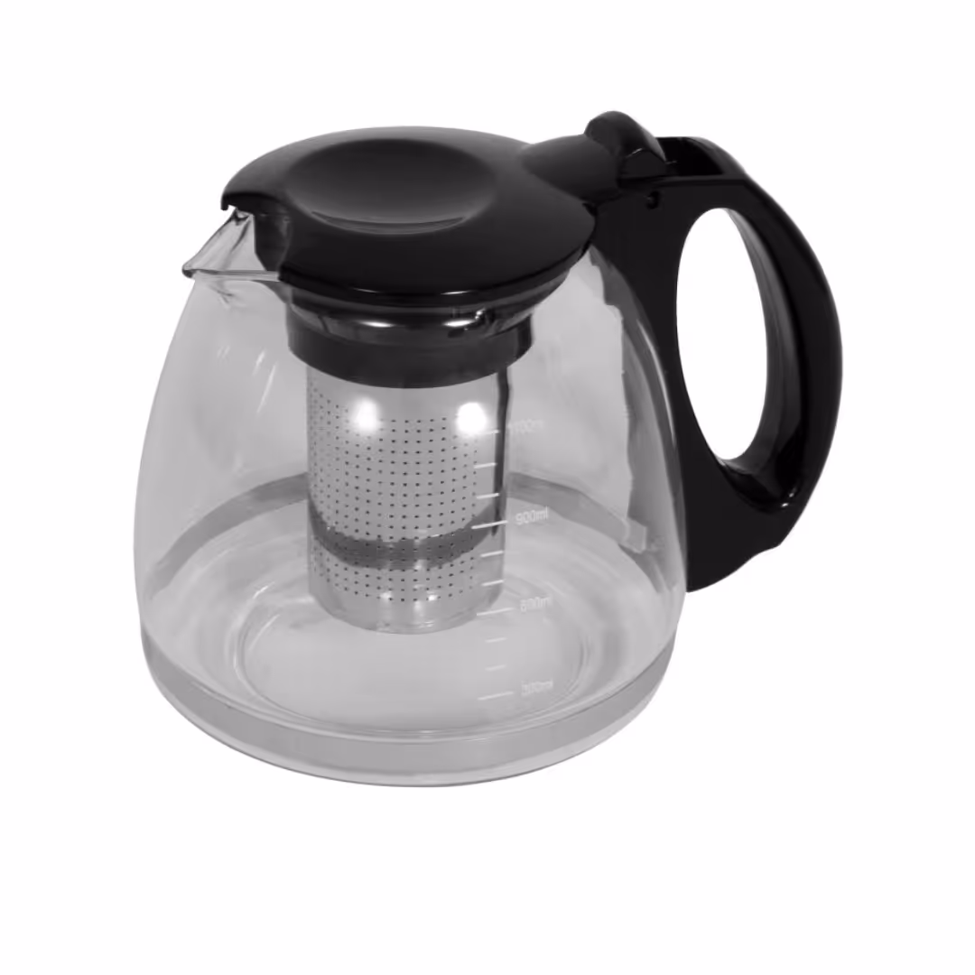 قوری پیرکس درجه یک جیامی هوا 1100 میلی لیتر دکمه از بالا و دکمه پایین 