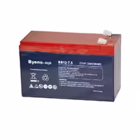 باتری یو پی اس 12 ولت 7.5 آمپر باینو مدل BB12-7.5