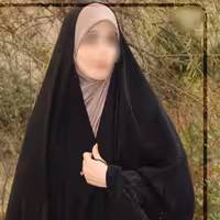 عربی کرپ خاویار نگین  کارشده 