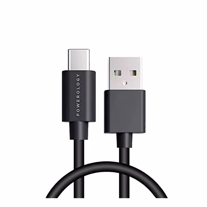 کابل USB به لایتنینگ پاورولوژی مدل P3BLBK طول 3 متر
