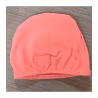 کلاه شنا پارچه ای اعلا  دخترانه(صورتی) زنانه (مشکی و سورمه ای)