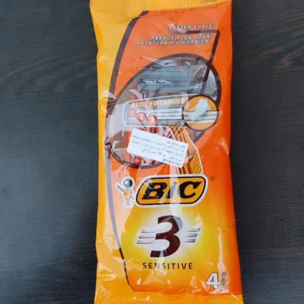 ژیلت 3عددی 3 لبه فرانسوی