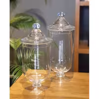 کندی پایه کوتاه محصول الکرا گلس ترکیه کریستال دست ساز  سایز کوچک