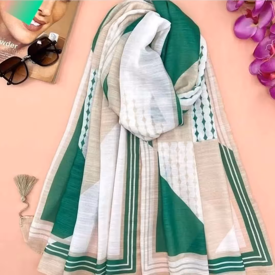 شال رنگی نرم و سبک و خوشرنگ