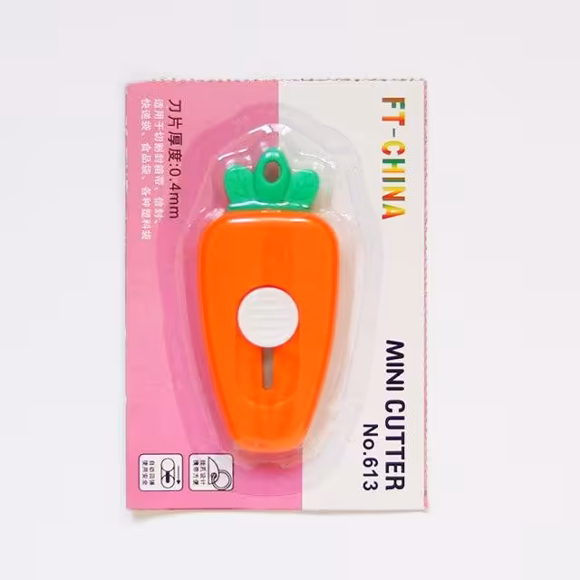 لوازم تحریر، فانتزی، مینی کاتر هویج طرح هویج