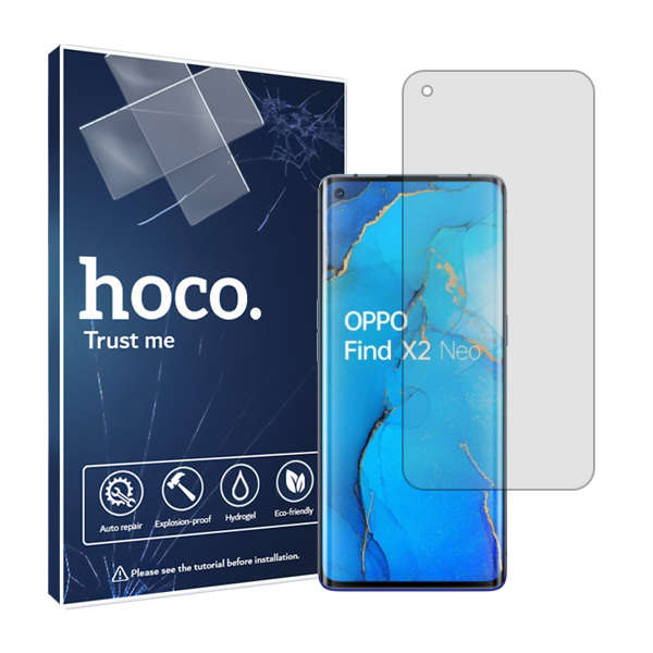 گلس اوپو Find X2 Neo مدل هیدروژلی شفاف برند هوکو کد S