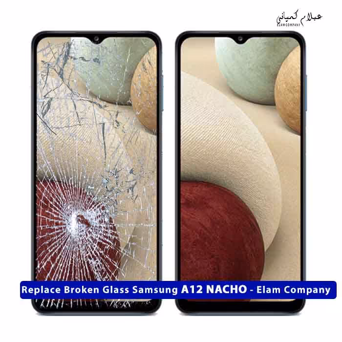 تعویض گلس تاچ ال سی دی سامسونگ A12 NACHO – ضمانتی و بدون ریسک