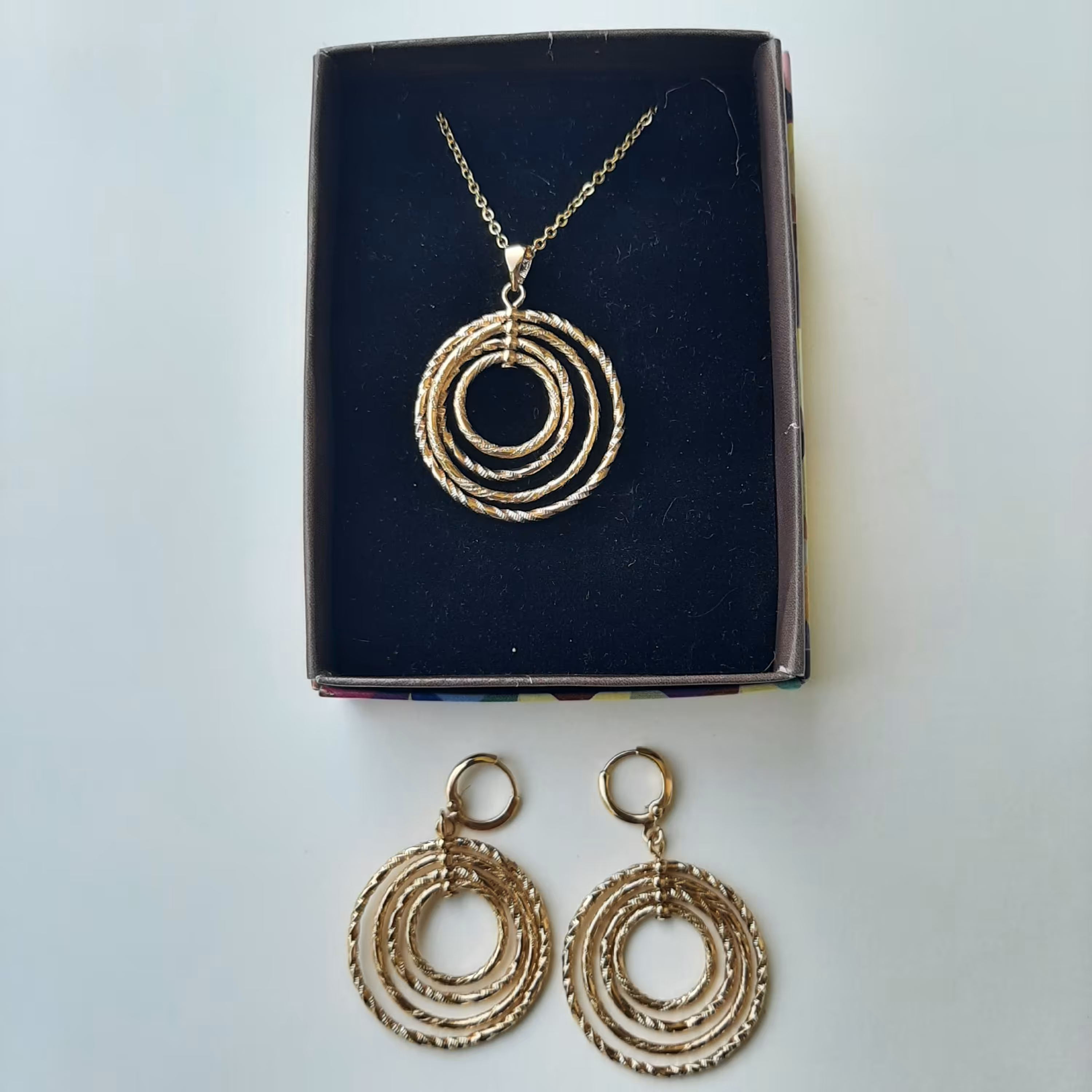 نیم ست ژوپینگ طرح مدور