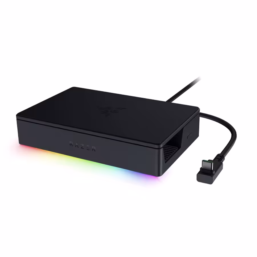 هاب مبدل و پایه نگهدارنده 6 پورت USB Type-C ریزر مدل Chroma RGB