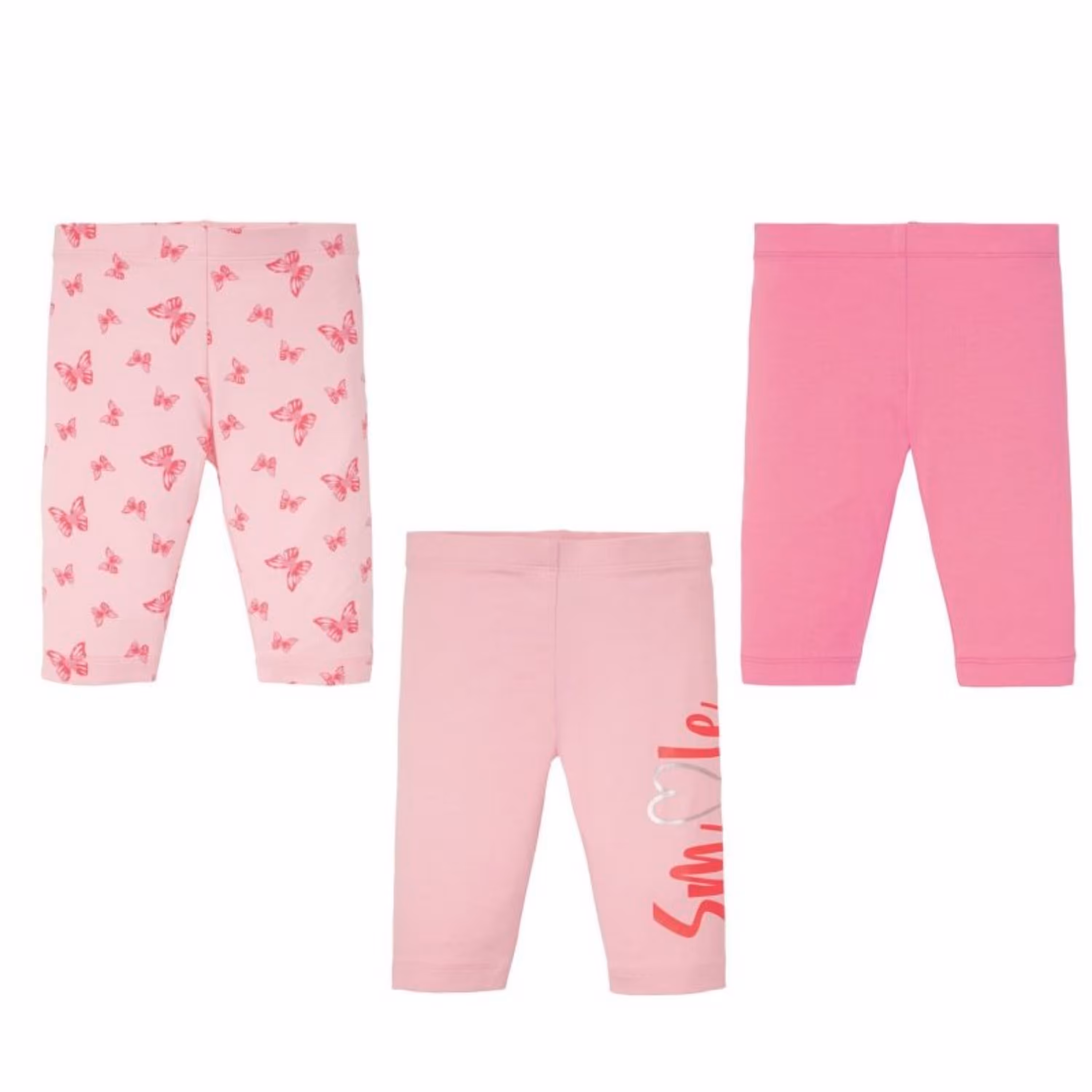 شلوارک دخترانه لوپیلو مدل کمرکش کد 8211870 مجموعه 3 عددی سایز 4-6 سال 