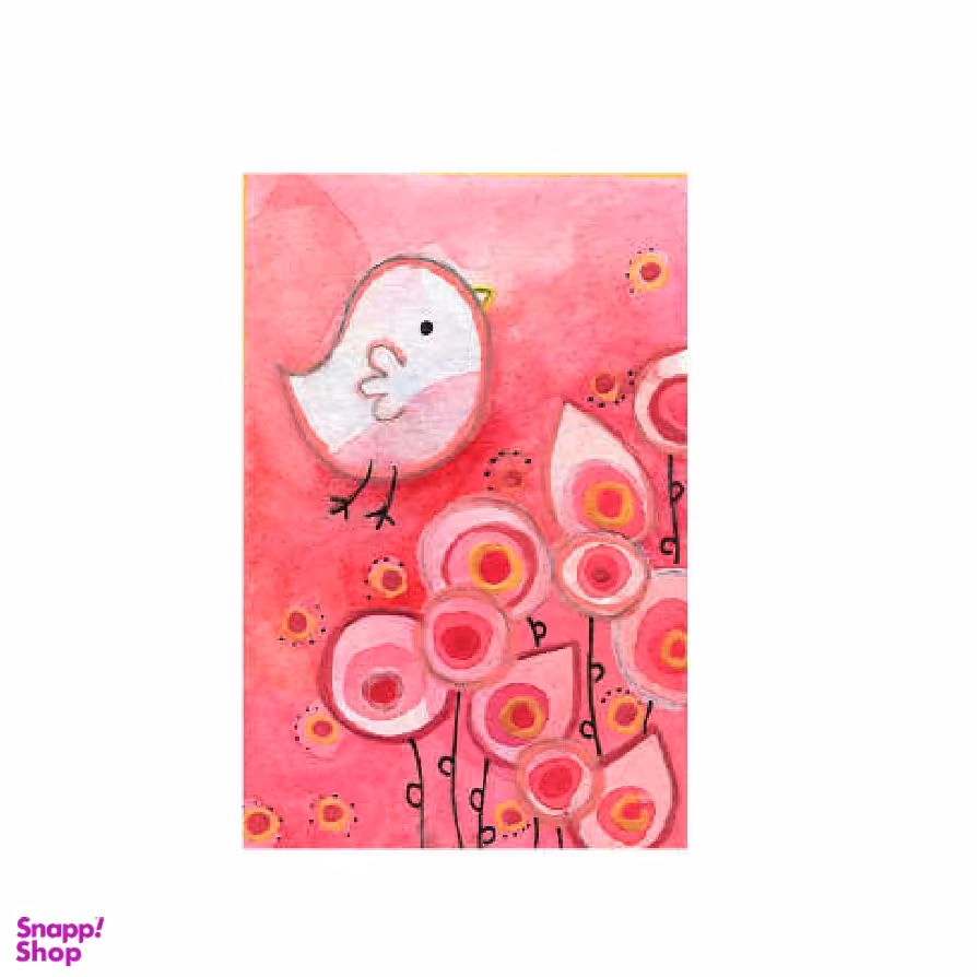 گنت طرح جوجه گلزار کد SOR45 سایز 7×10 سانتی متر