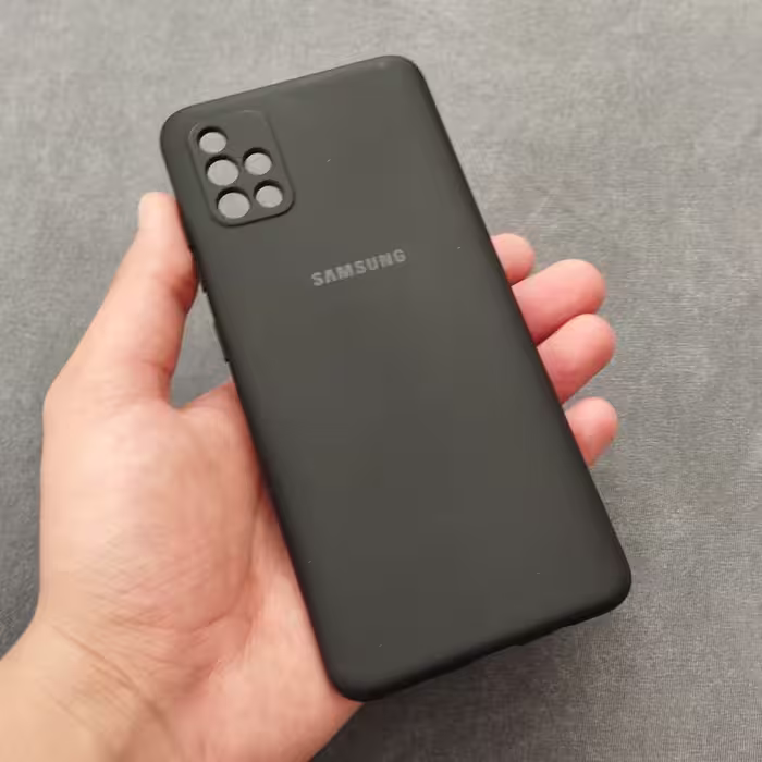 گارد - کاور - قاب سیلیکونی ژله ای رنگ مشکی مناسب سامسونگ آ51 - Samsung Galaxy A51 (a51)