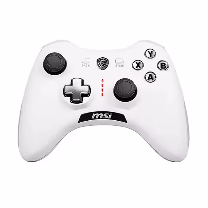 دسته مخصوص بازی ام اس آی مدل FORCE GC20 V2 White