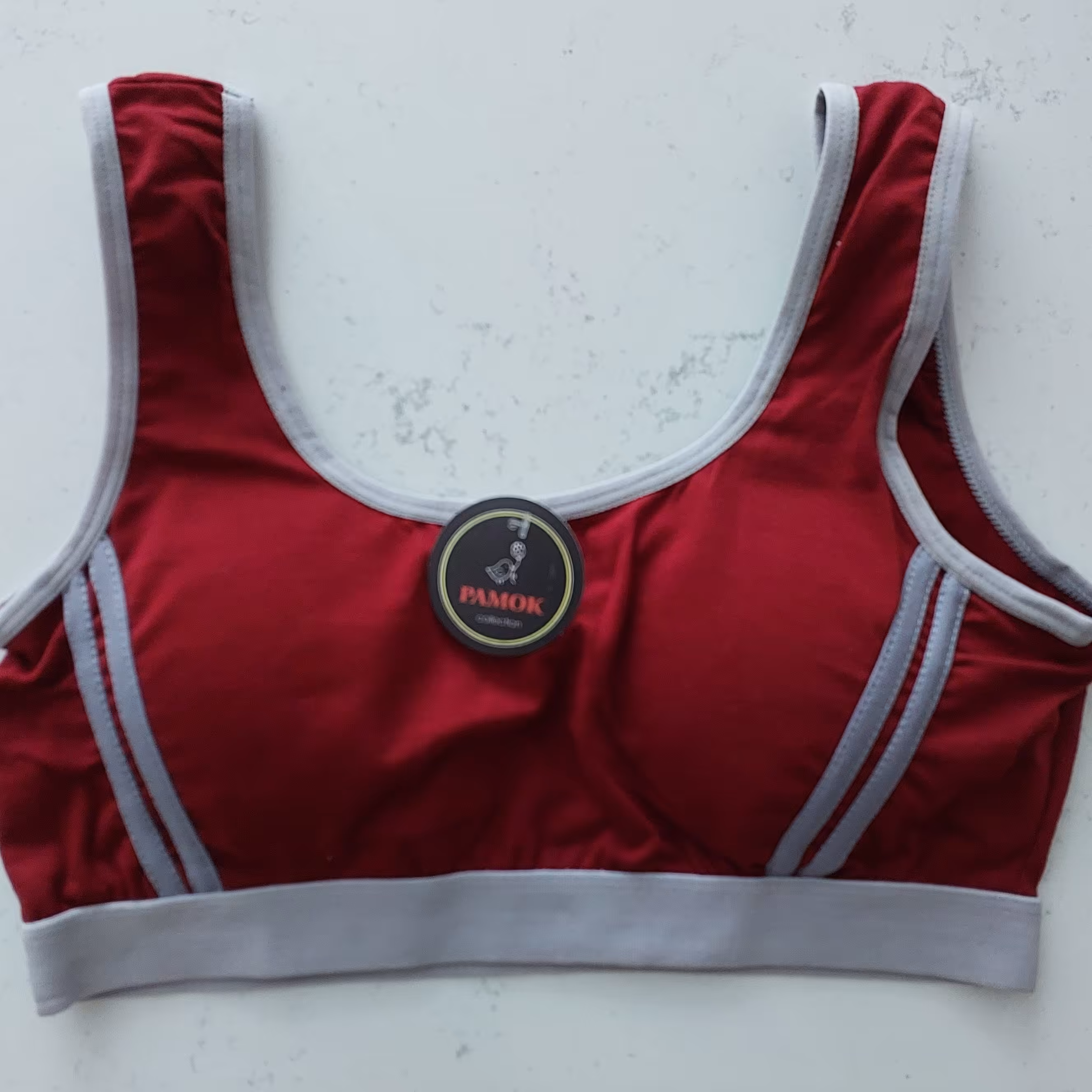 نیم تنه نخی ورزشی باکیفیت دارای پد متحرک 