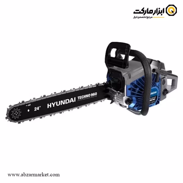 اره زنجیری بنزینی هیوندای 60 سانتی متر مدل TECHNO 960