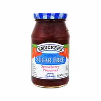 مربا توت فرنگی رژیمی ( بدون شکر ) 360 گرم اسماکرز - smuckers