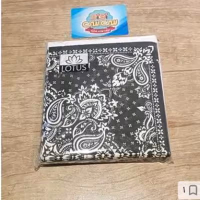 دستمال سفره طرح مشکی