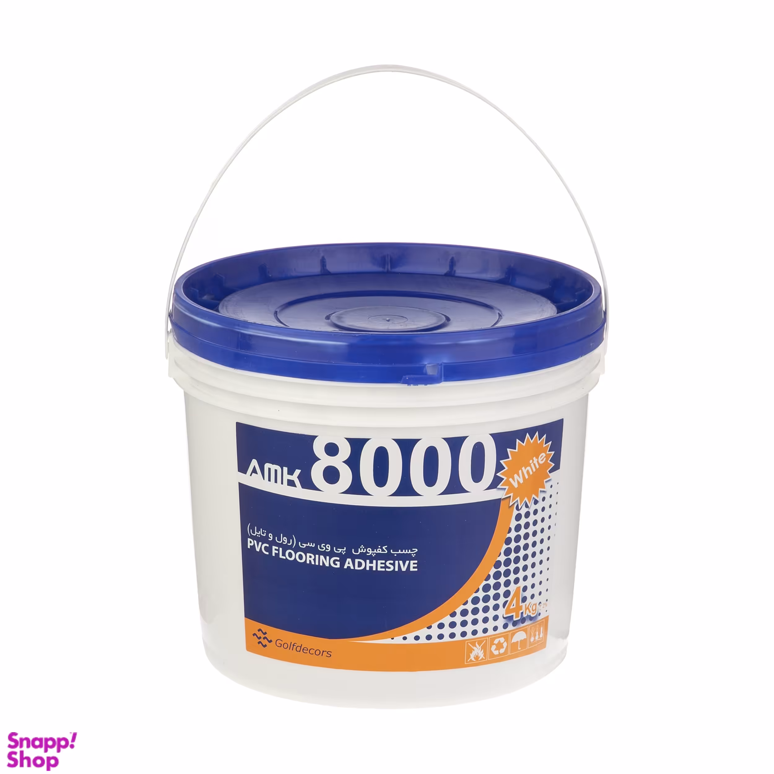 چسب کفپوش پی وی سی گلف دکور مدل AMK8000 وزن 10 کیلوگرم