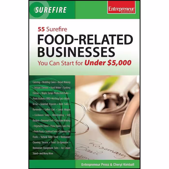 کتاب زبان اصلی  Surefire FoodRelated Businesses You Can Start for Under  