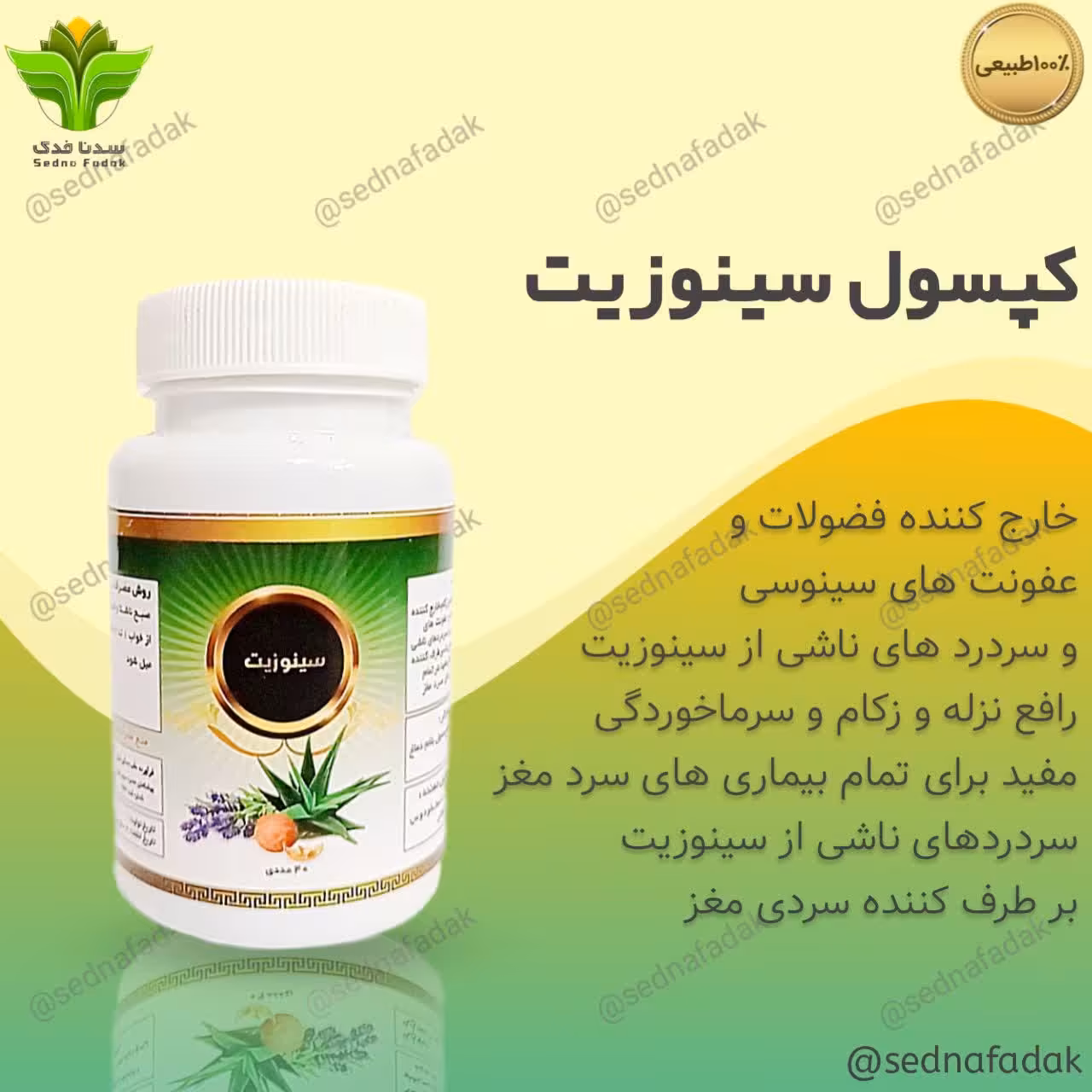 ترکیب گیاهی سینوزیت