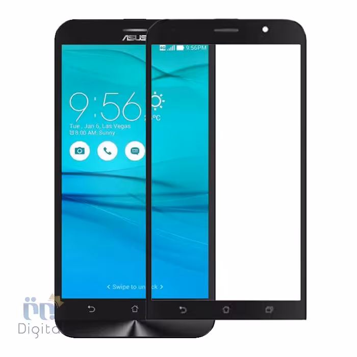 محافظ صفحه نمایش مدل Full Cover Tempered Glass مناسب برای گوشی ایسوس مدل Zenfone Go ZB551KL