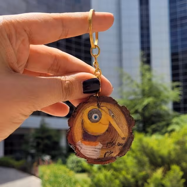 جاکلیدی چوبی شخصیت پشه در مهمونی