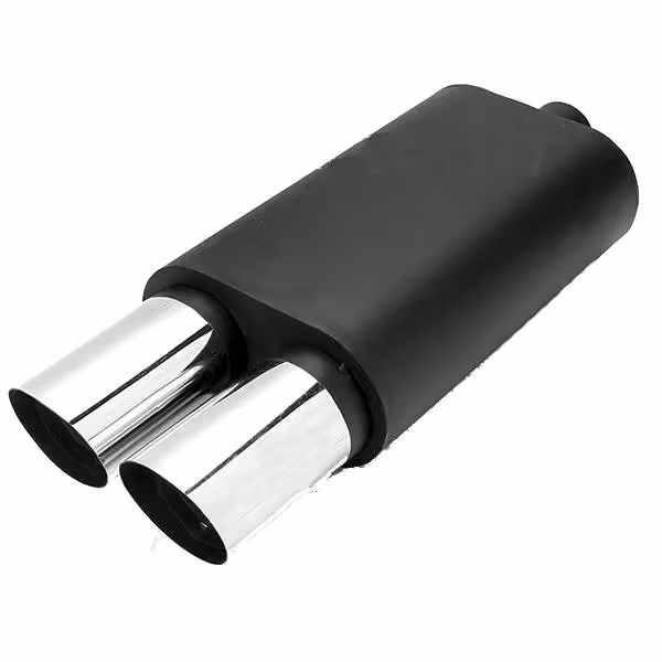 منبع اگزوز سایلنسر دار دو لول هاوارد  بی اس کو مناسب پژو پارس