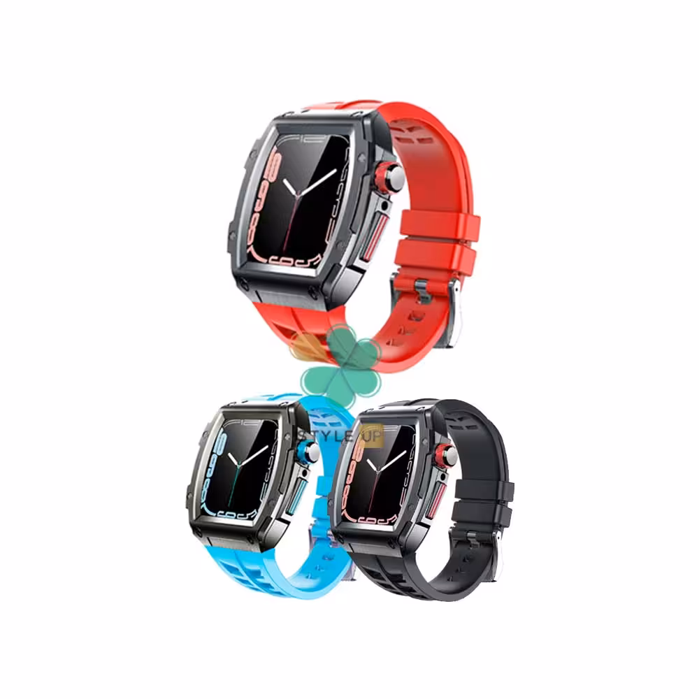 بند و قاب لاکچری ساعت اپل واچ Apple Watch 7 41mm مدل Richard