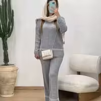 ست بافت پاییزه فری سایز