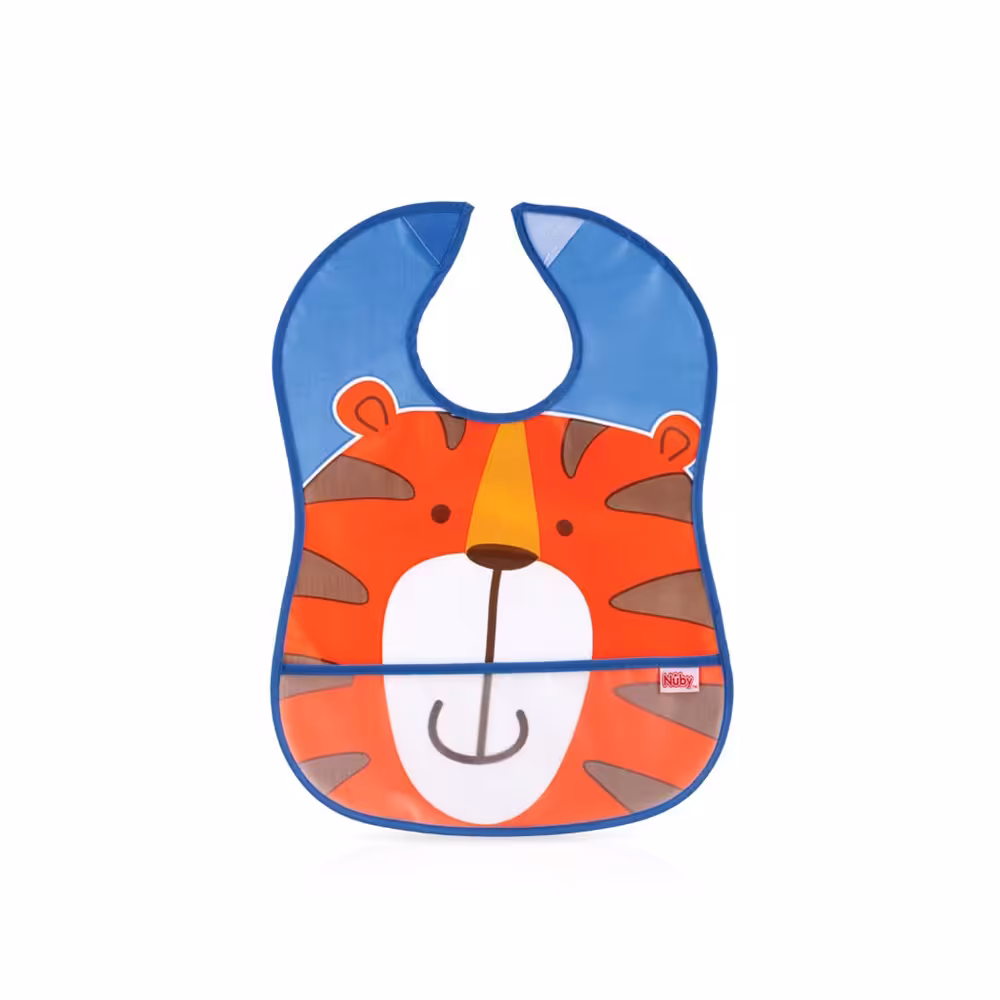 پیشبند 3  ماه نابی NUBY طرح حیوان