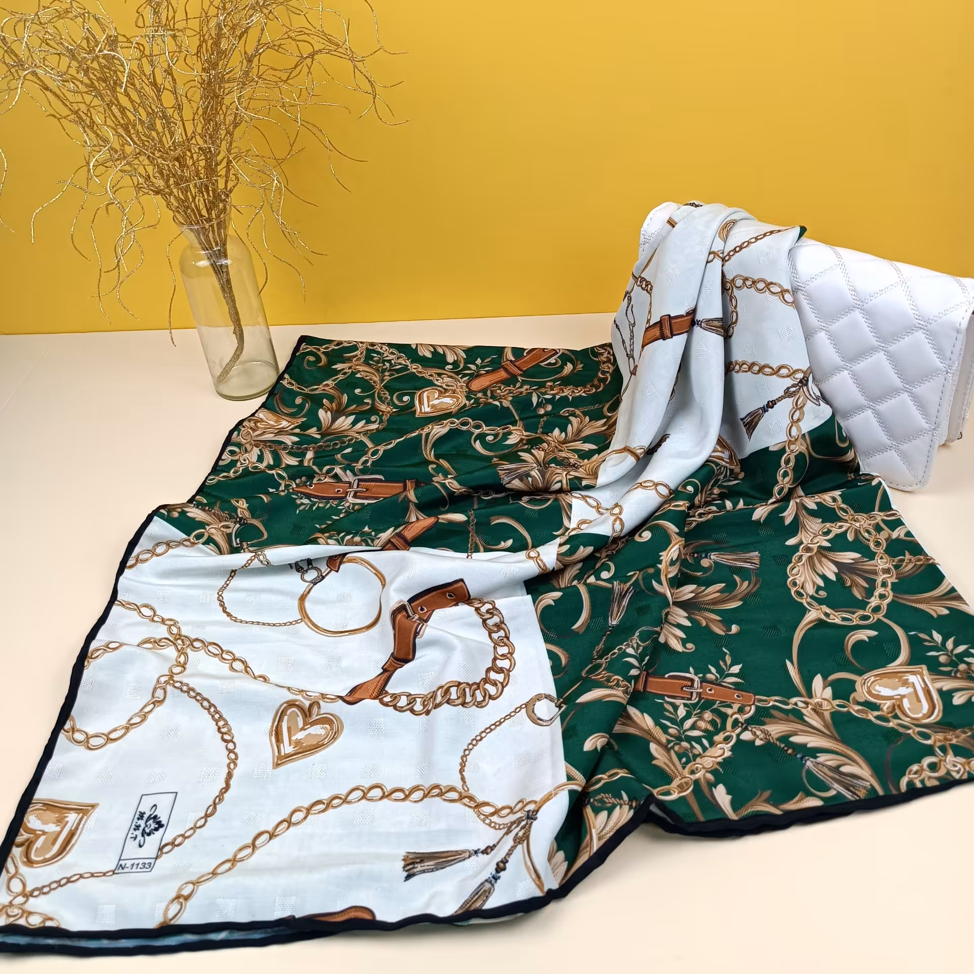 روسری ابریشمی کد 94