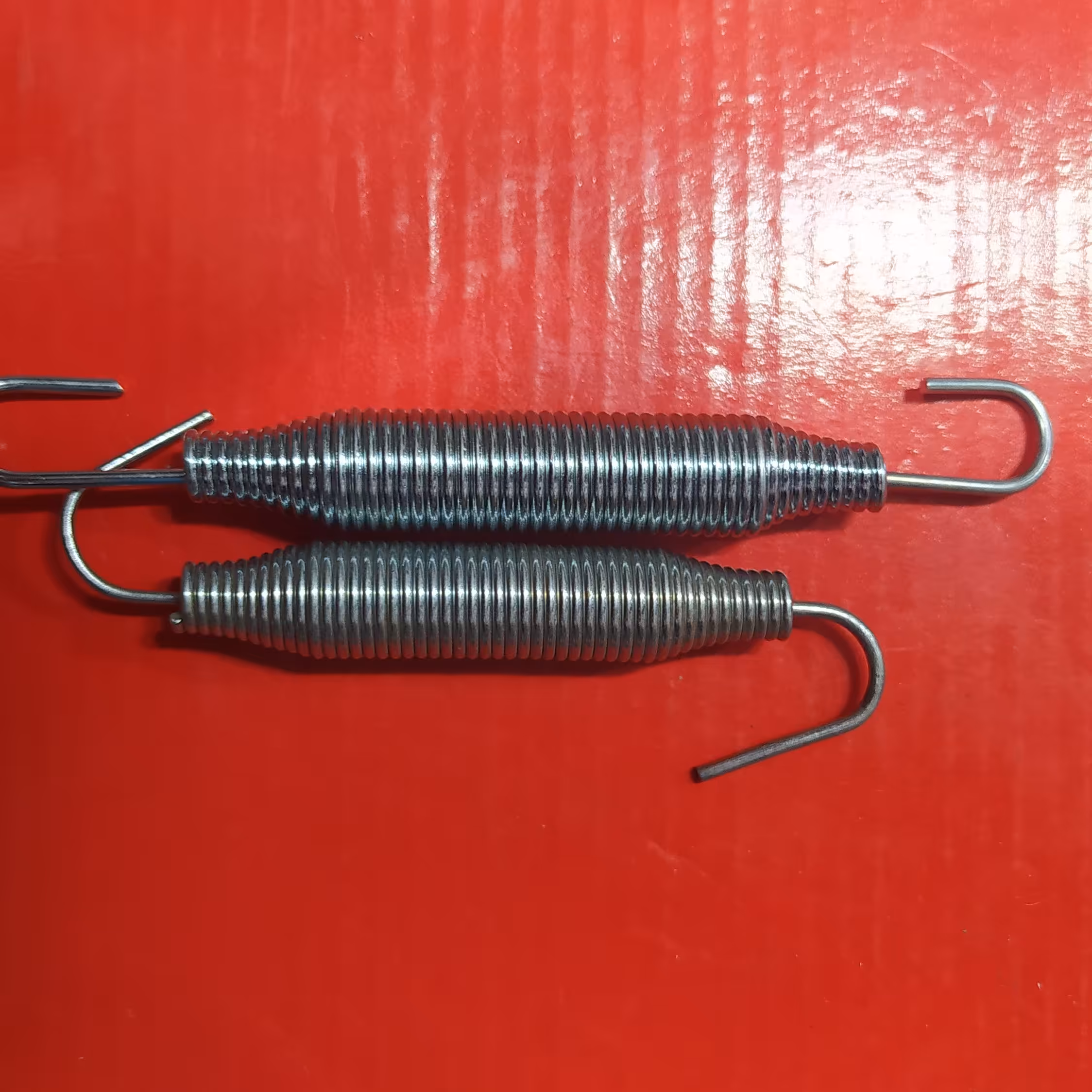 فنر اگزوز سه تیکه موتور کیفیت فوق العاده آبکاری استیل هر عدد