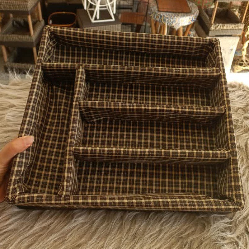 جا قاشقی پنج خانه چرمی