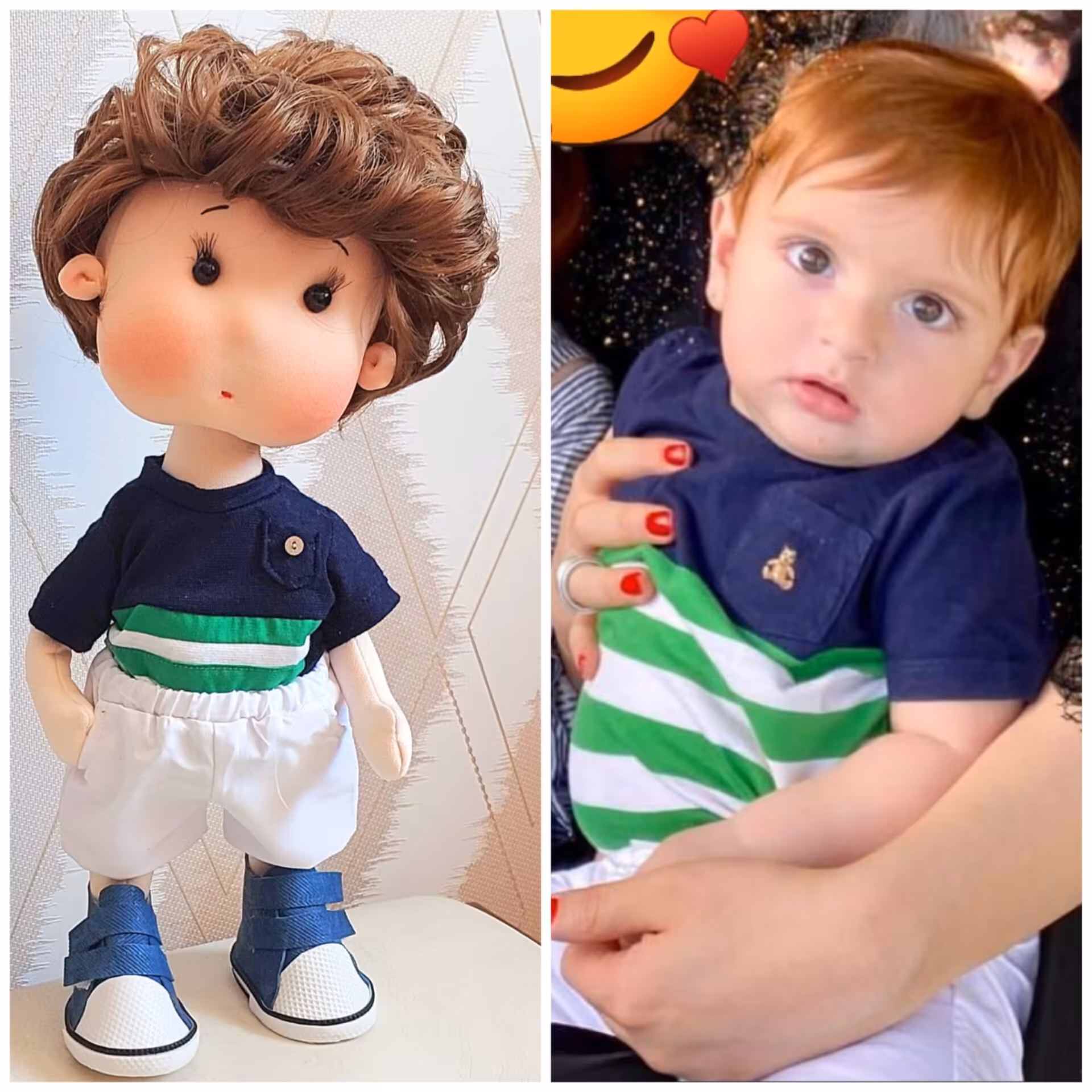 عروسک خنگول پسر با نمک به اسم  آقا دانا با قد 35 سانتی(سفارش از روی عکس)