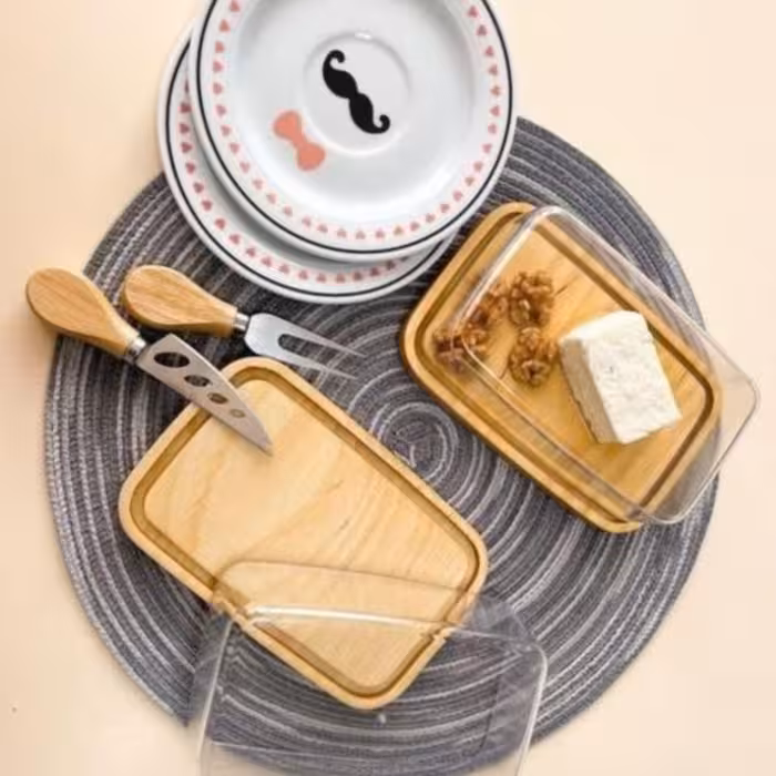 کره خوری و پنیر خوری چوبی