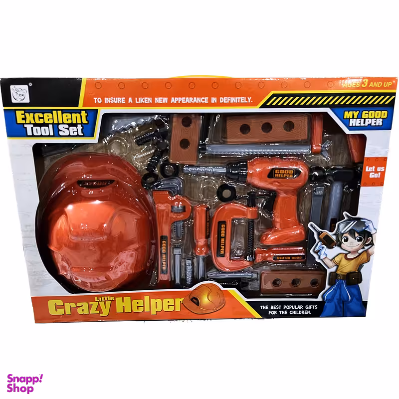 ست اسباب بازی ابزار مهندسی مدل Excellent tool set کد 3288b مجموعه 20 عددی