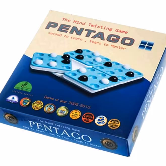 بازی پنتاگو آبی فکرانه 