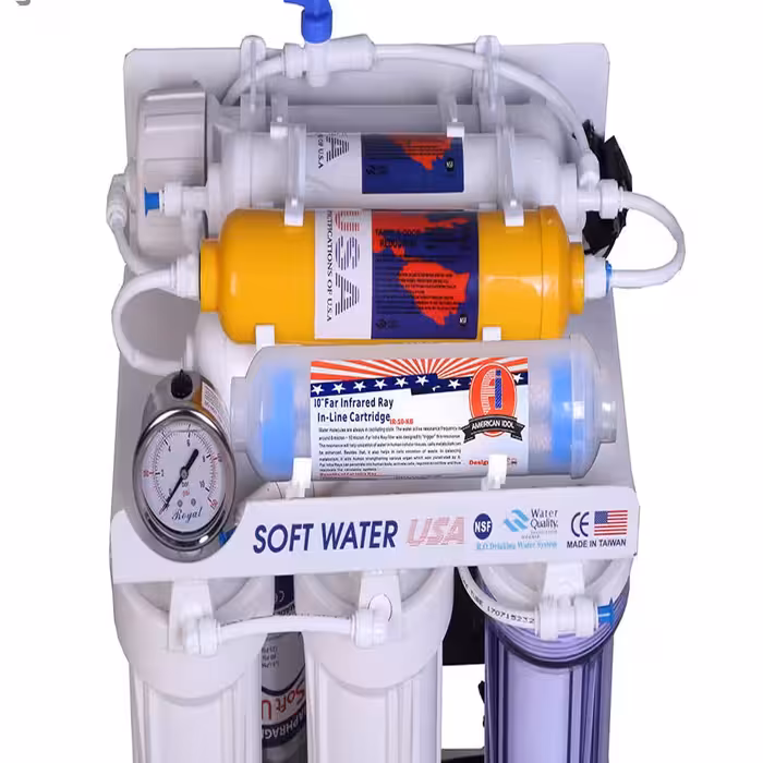 دستگاه تصفیه آب خانگی سافت واتر (8مرحله ای)