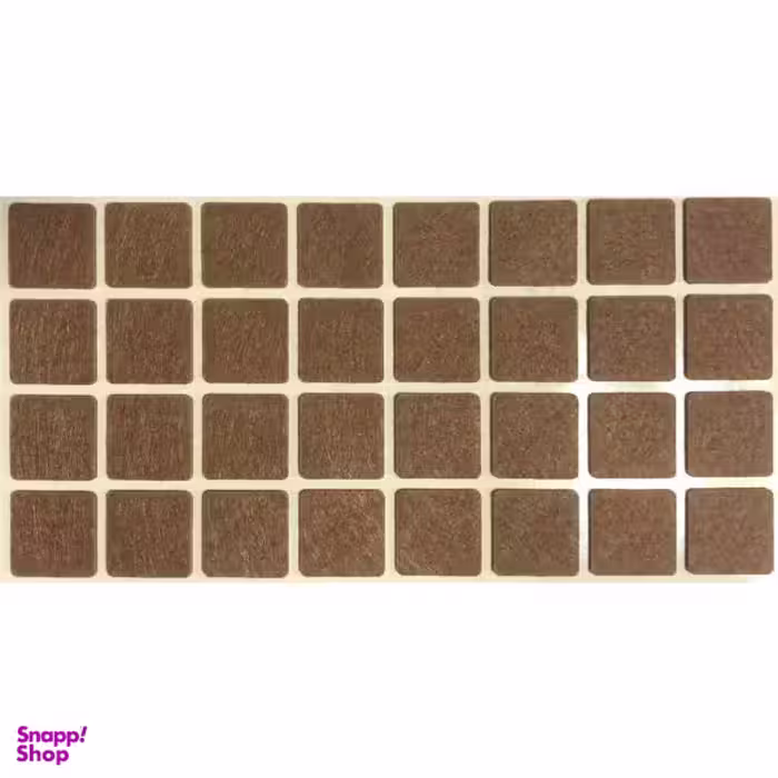 پد پایه مبل و صندلی 2.5*2.5 سانت مدل 005 بسته 32 عددی