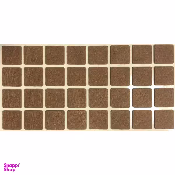 پد پایه مبل و صندلی 2.5*2.5 سانت مدل 005 بسته 32 عددی