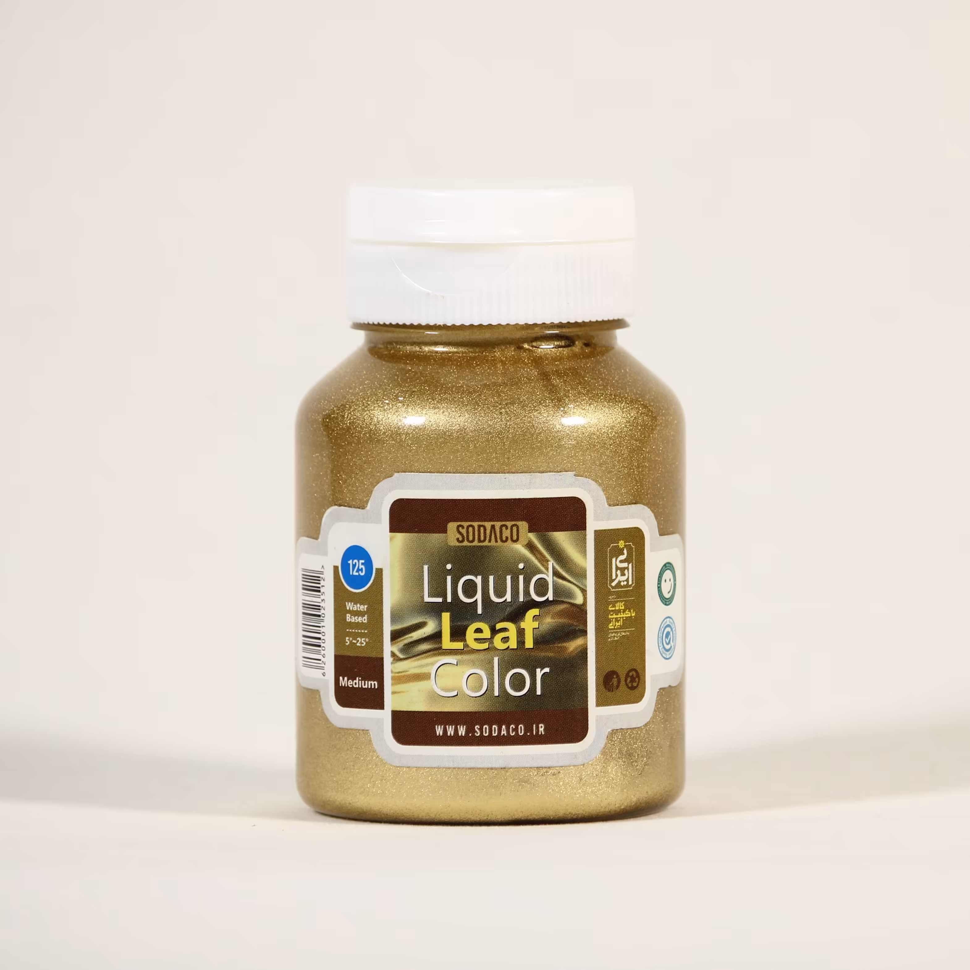 افکت ورق طلای مایع 125میل طلایی کاهی کد 4088 سوداکو 