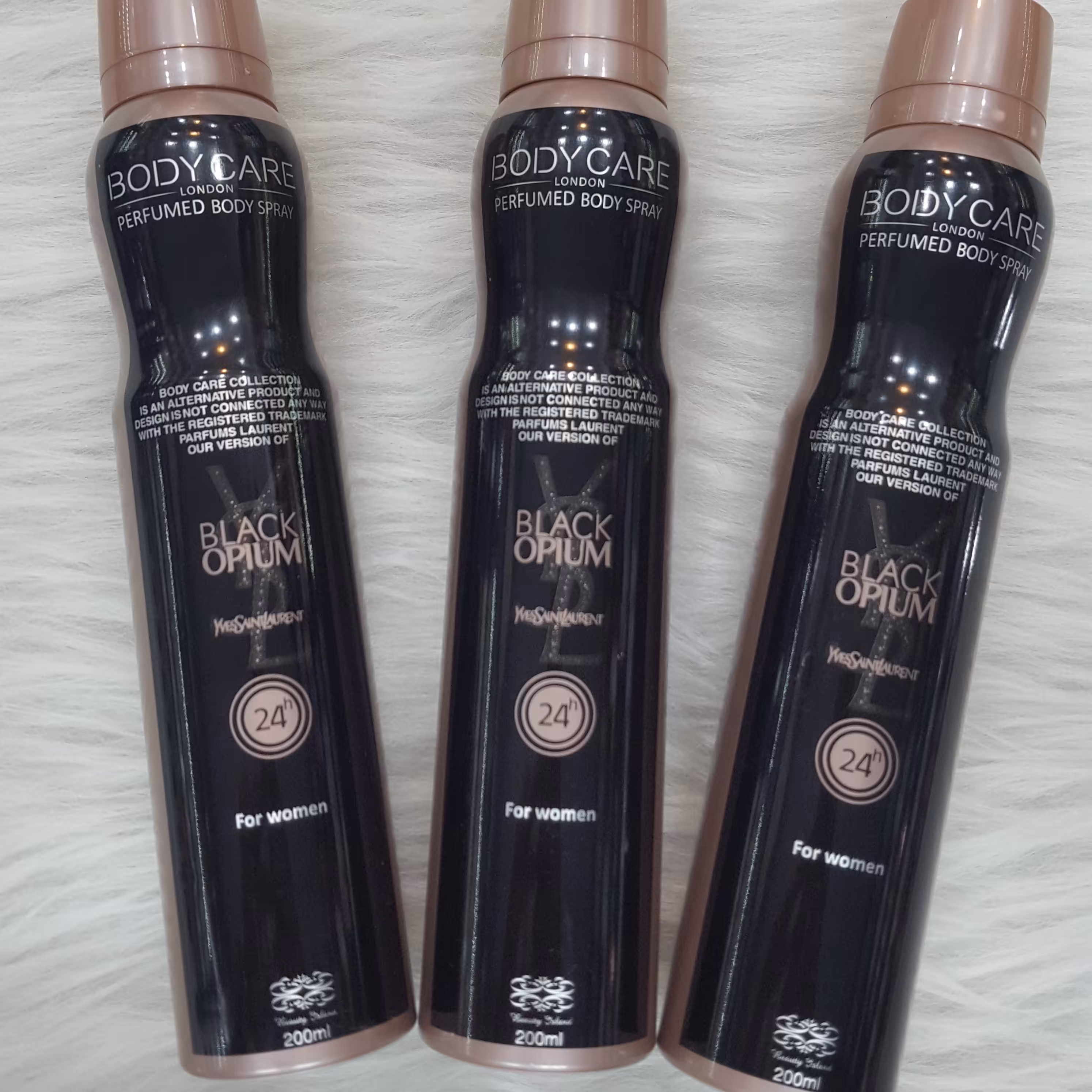 اسپری بادی کر  رایحه بلک اُپیوم (BLACK OPIUM) زنانه