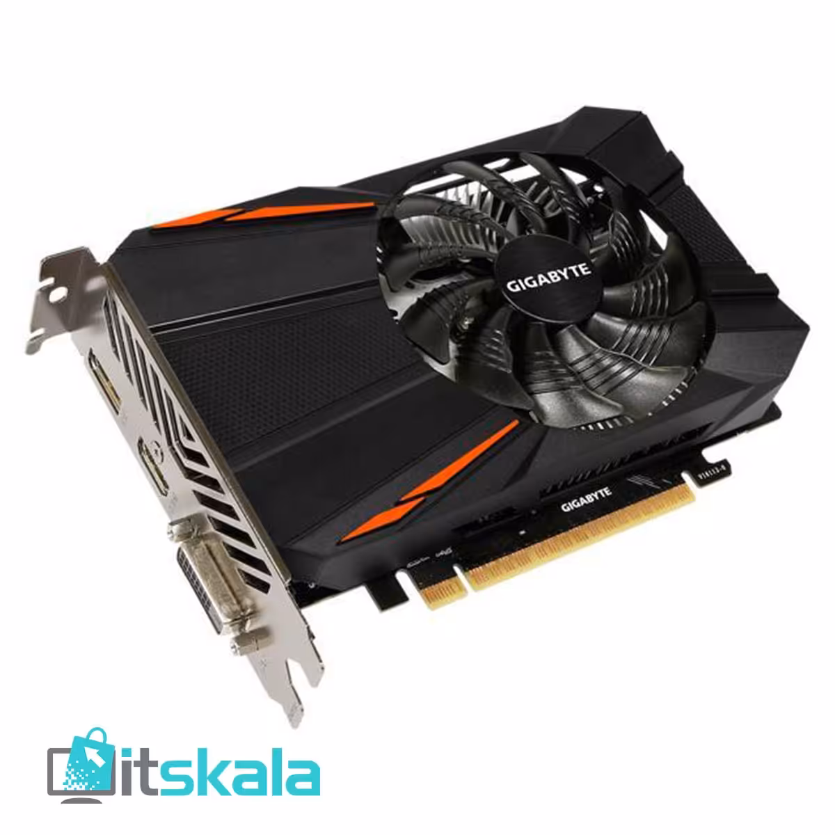 قیمت و خرید کارت گرافیک گیگابایت مدل GTX1050Ti 4GB 1Fan | ITSKALA
