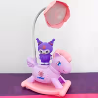 چراغ مطالعه طرح کرومی اسب سوار